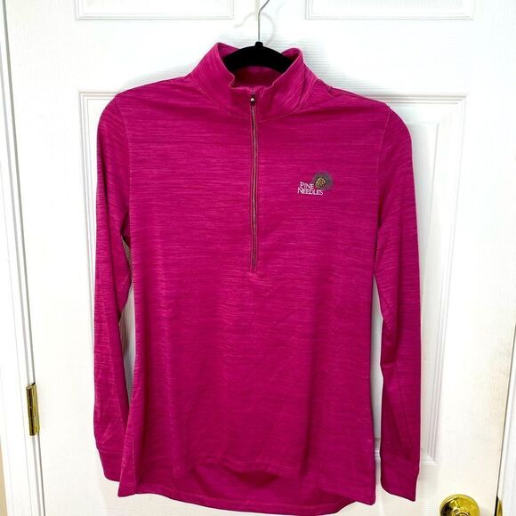 NWT Greg Norman Pine Needles Golf Course long sleeve top zip pullover, large - Picture 1 of 9